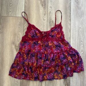 Free People Merrie's Garden Top Medium